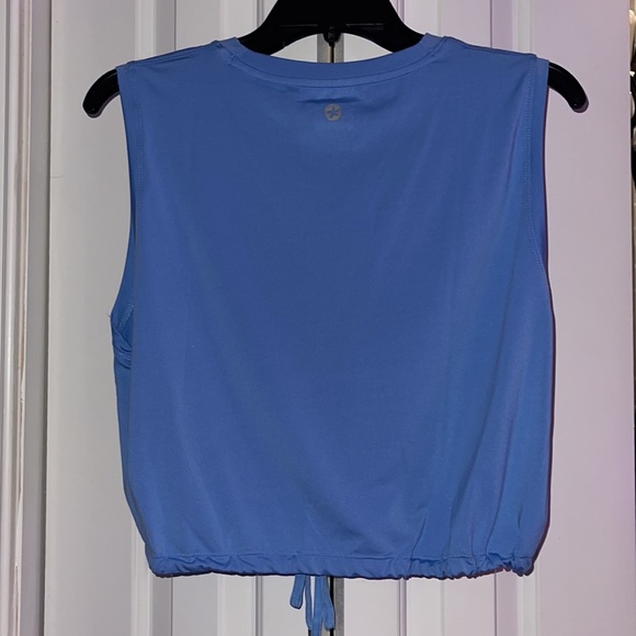 Blue Flow Adjustable Workout Tank - Picture 2 of 3